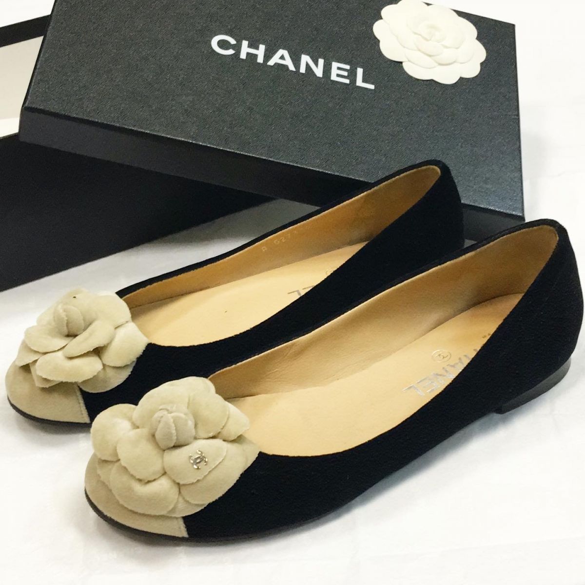 Балетки CHANEL размер 38.5 цена 15 385 руб 