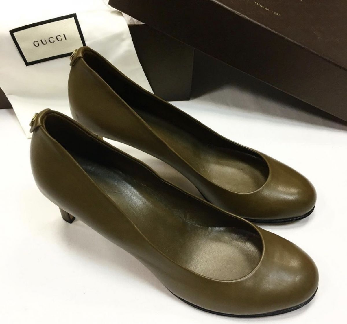 Туфли Gucci размер 39.1/2 цена 9 231 руб