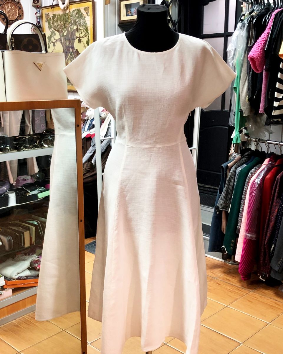 Платье / лён/ Weekend/Max Mara размер 46 цена по 10 959 руб 