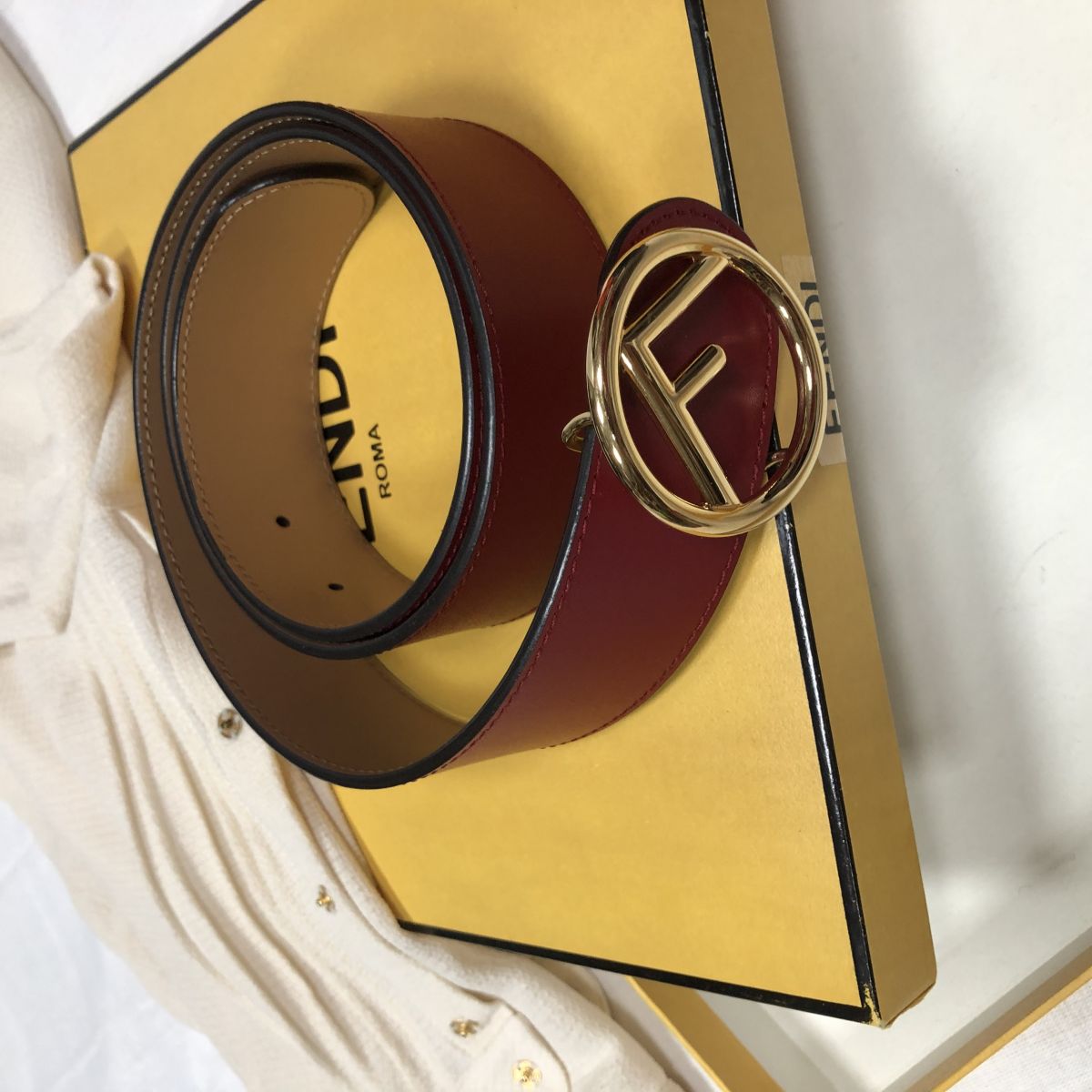 Ремень Fendi цена 10 959 руб