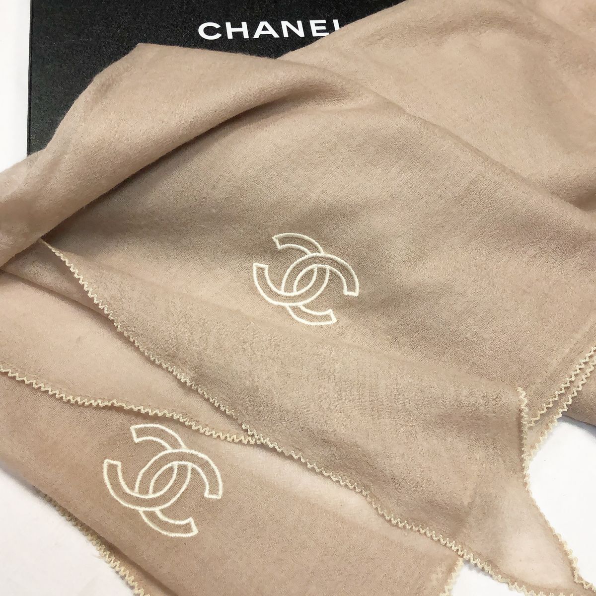 Палантин Chanel размер 170/70 цена 12 308 руб