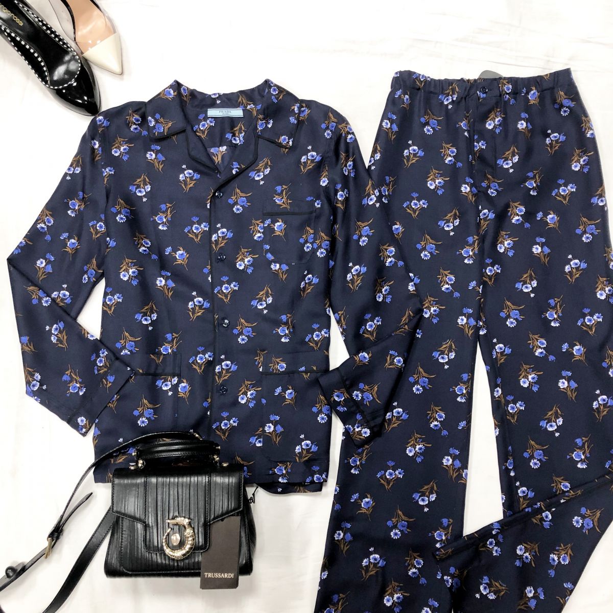 Костюм PRADA размер S цена 23 484 руб 