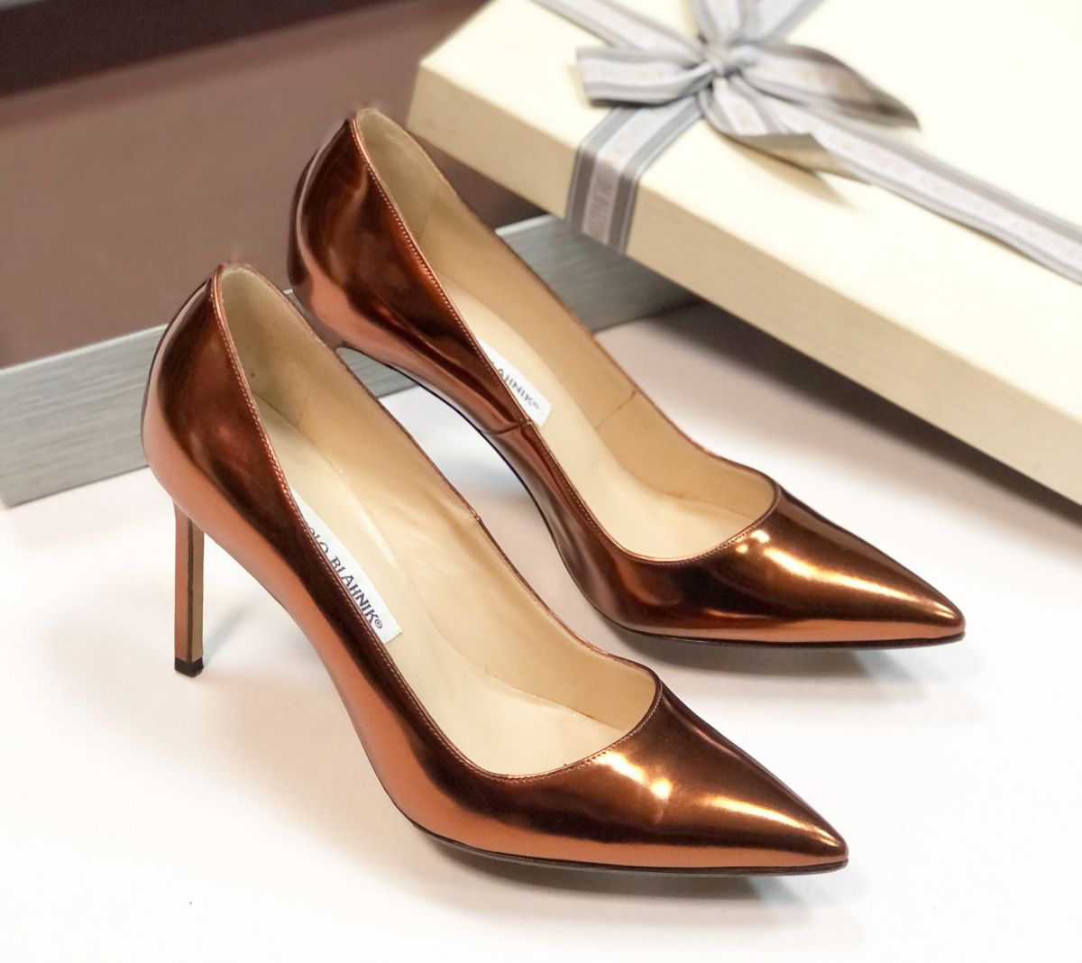 Туфли Manolo Blahnik размер 38 цена 9 231 руб