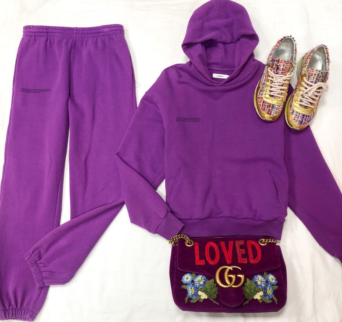 Костюм PANGAIA размер XS цена 9 231 руб 
Сумка GUCCI