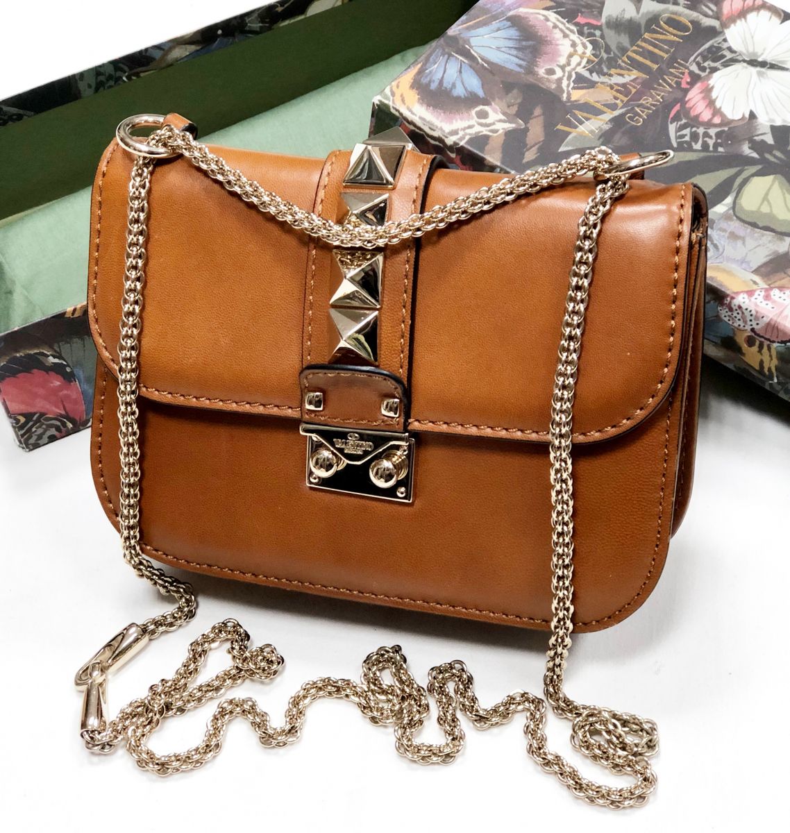 Сумка Valentino размер 20/15 цена 30 770 руб 