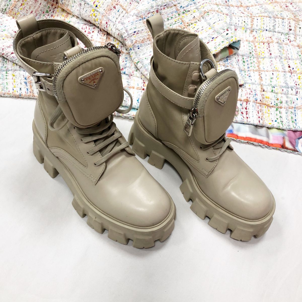 Ботинки PRADA размер 38 цена 46 965 руб