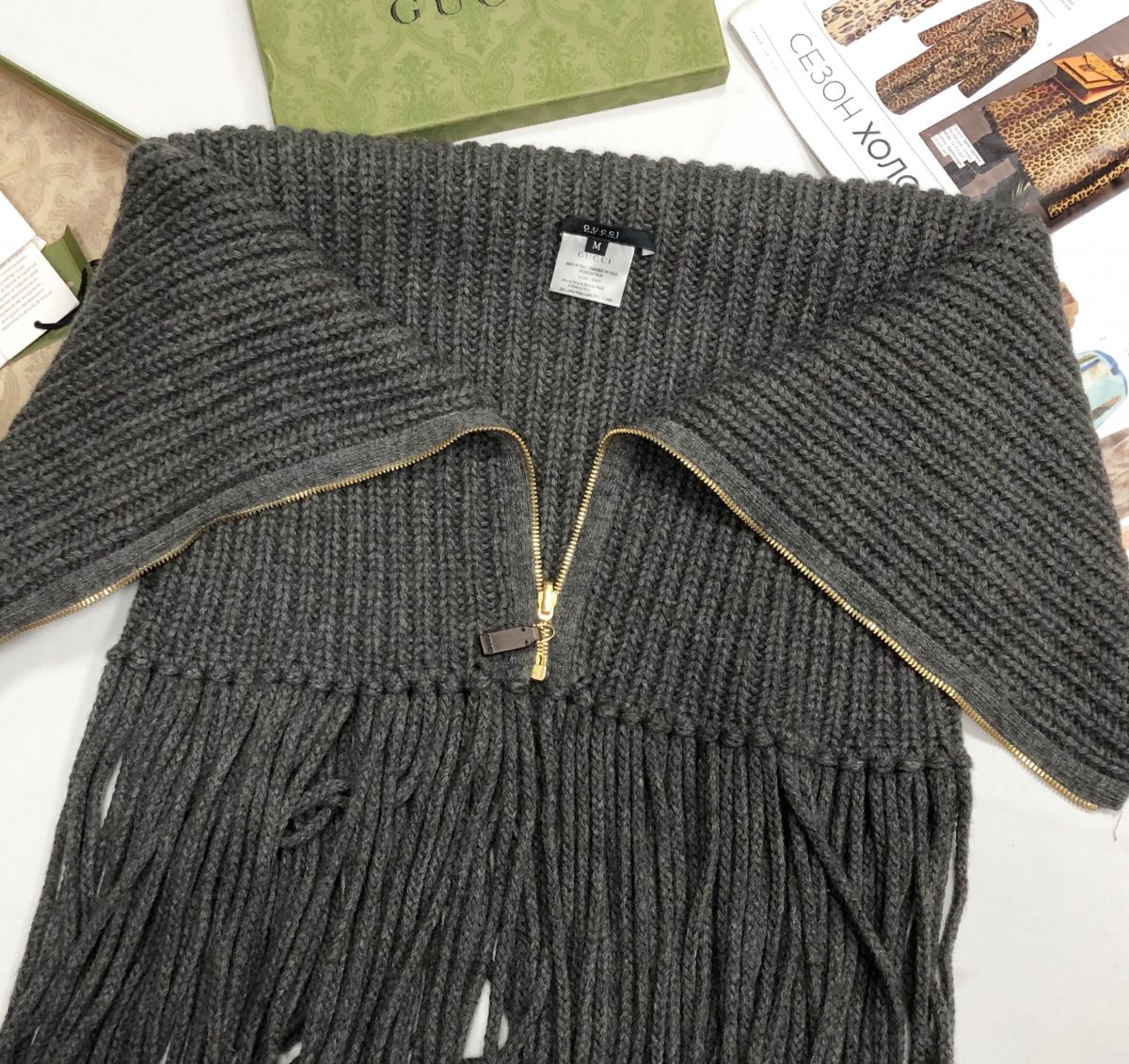 Шарф Gucci цена 15 655 руб