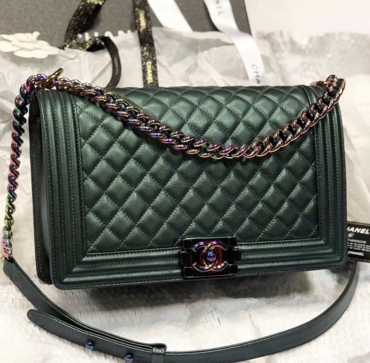 Сумка Chanel размер 18/27 цена 182925