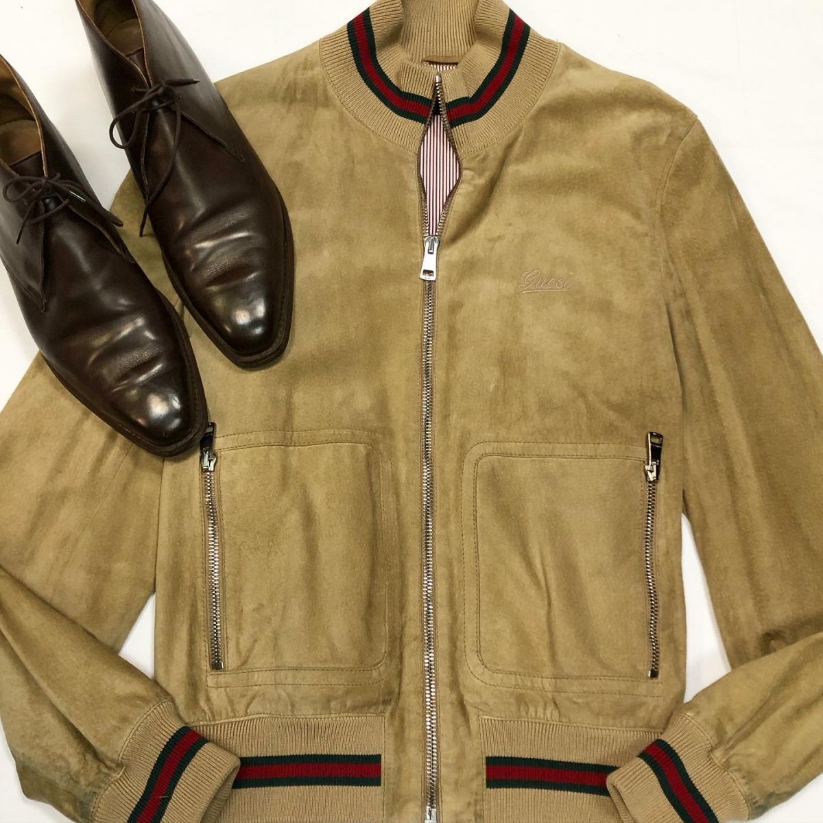 #MechtamenКуртка замшевая Gucci размер 50 цена 18 462 руб
