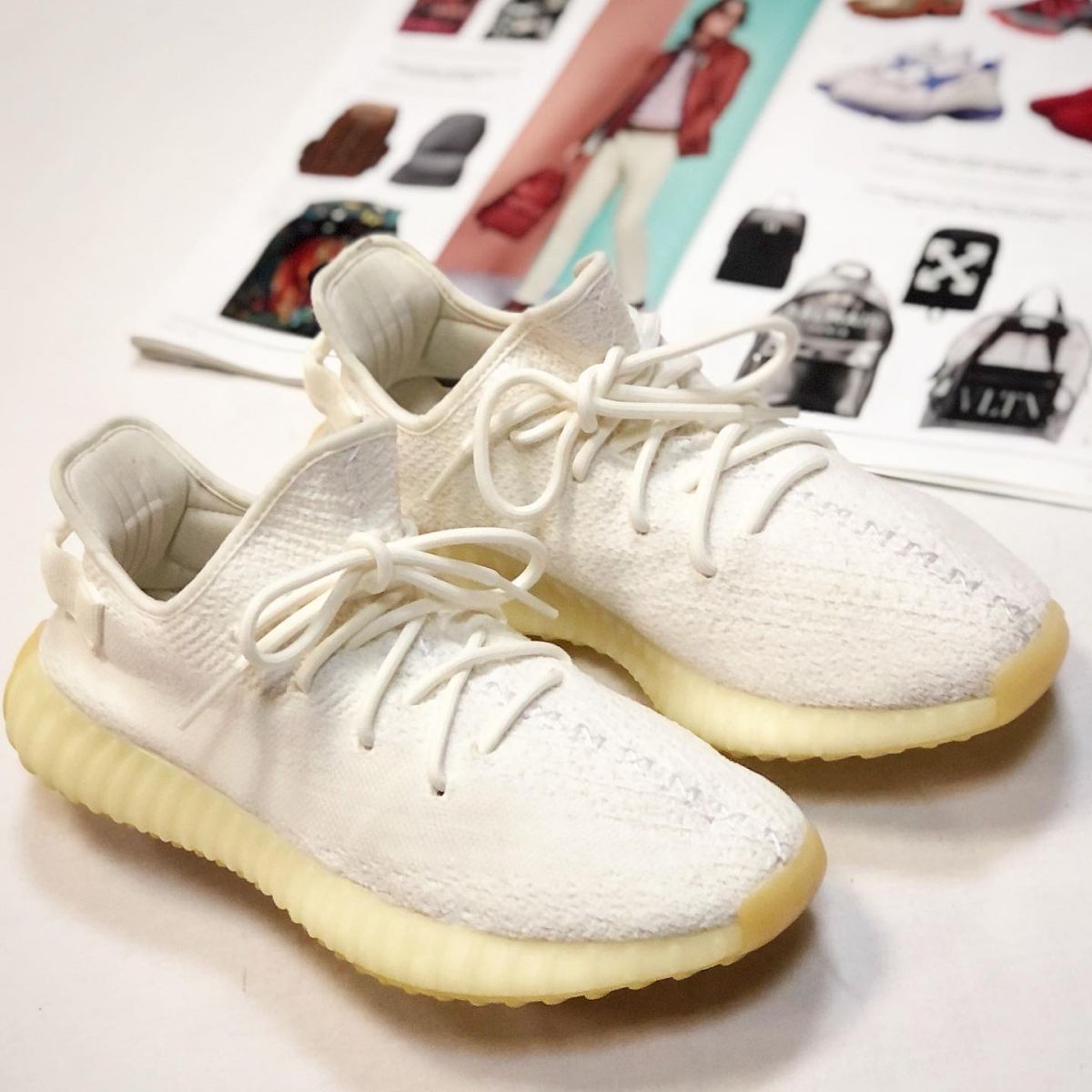 Кеды Adidas  Yeezy размер 43.5 цена 9 231 руб 