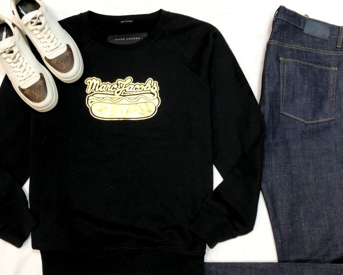 #Mechtamen
Толстовка MARC JACOBS размер XXL цена 3 846 руб 
Джинсы ZADIC&amp;VOLTAIRE размер 33 цена 3 847 руб
