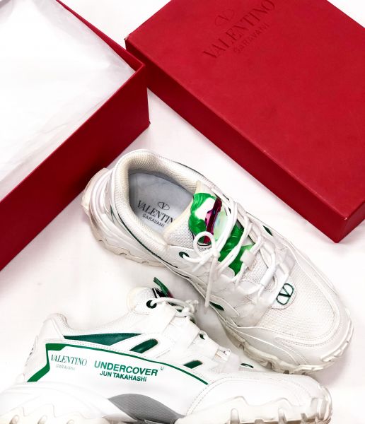 Кроссовки коллобрация Valentino 