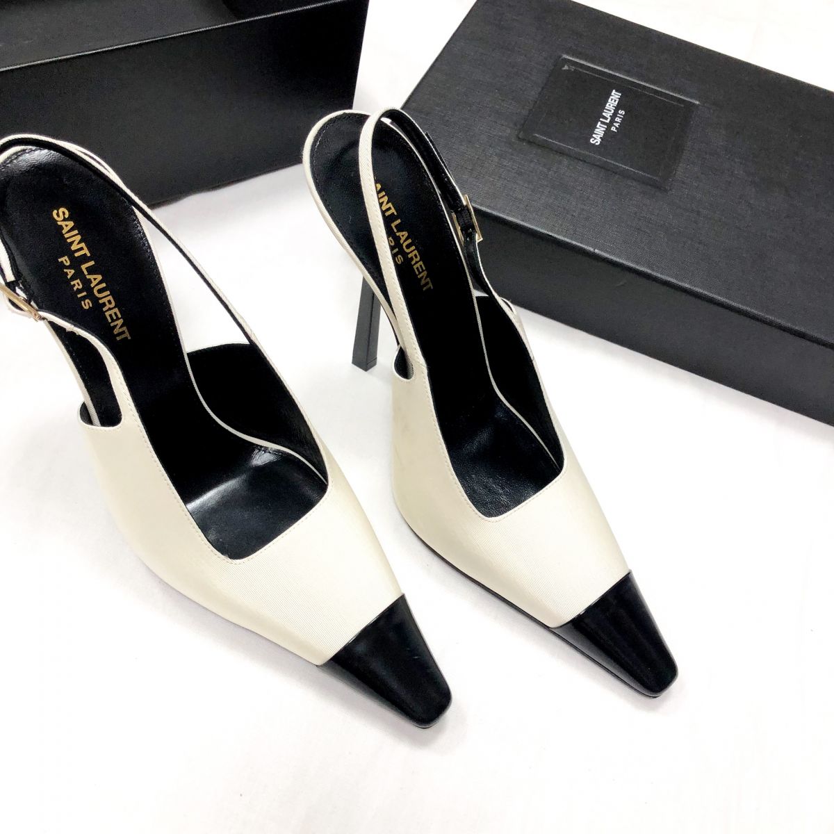 Туфли SAINT LAURENT размер 39.1/2 цена 62 620 руб /новые/ 
