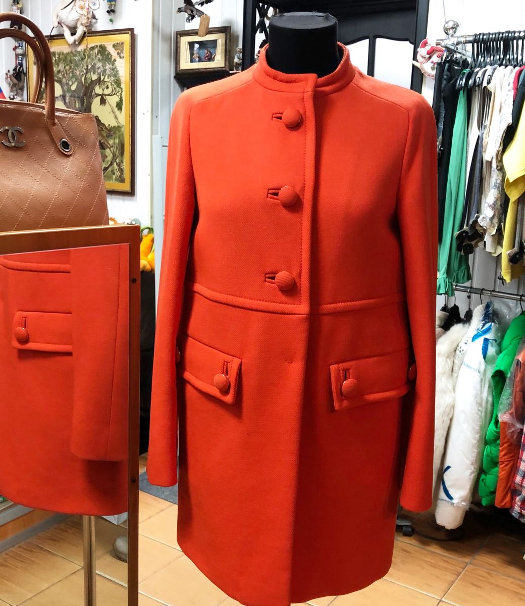 Пальто Prada размер 40 цена 46 965 руб