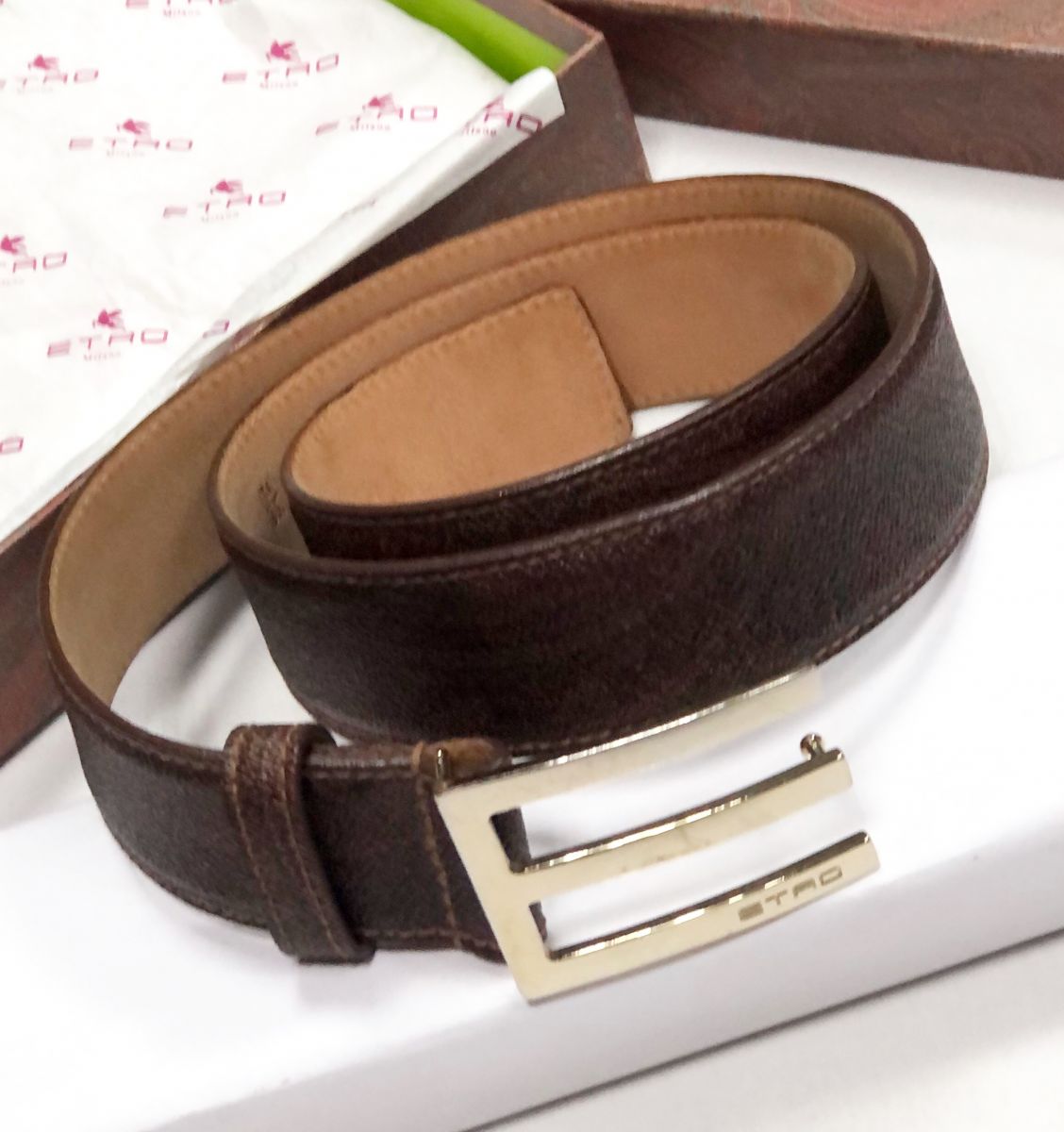 Ремень Etro размер 34/85 цена 7 838 руб
