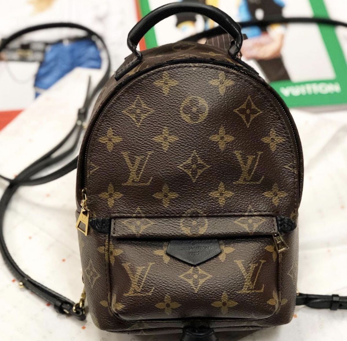 Рюкзак Louis Vuitton размер 14/20 цена 46 155 руб
