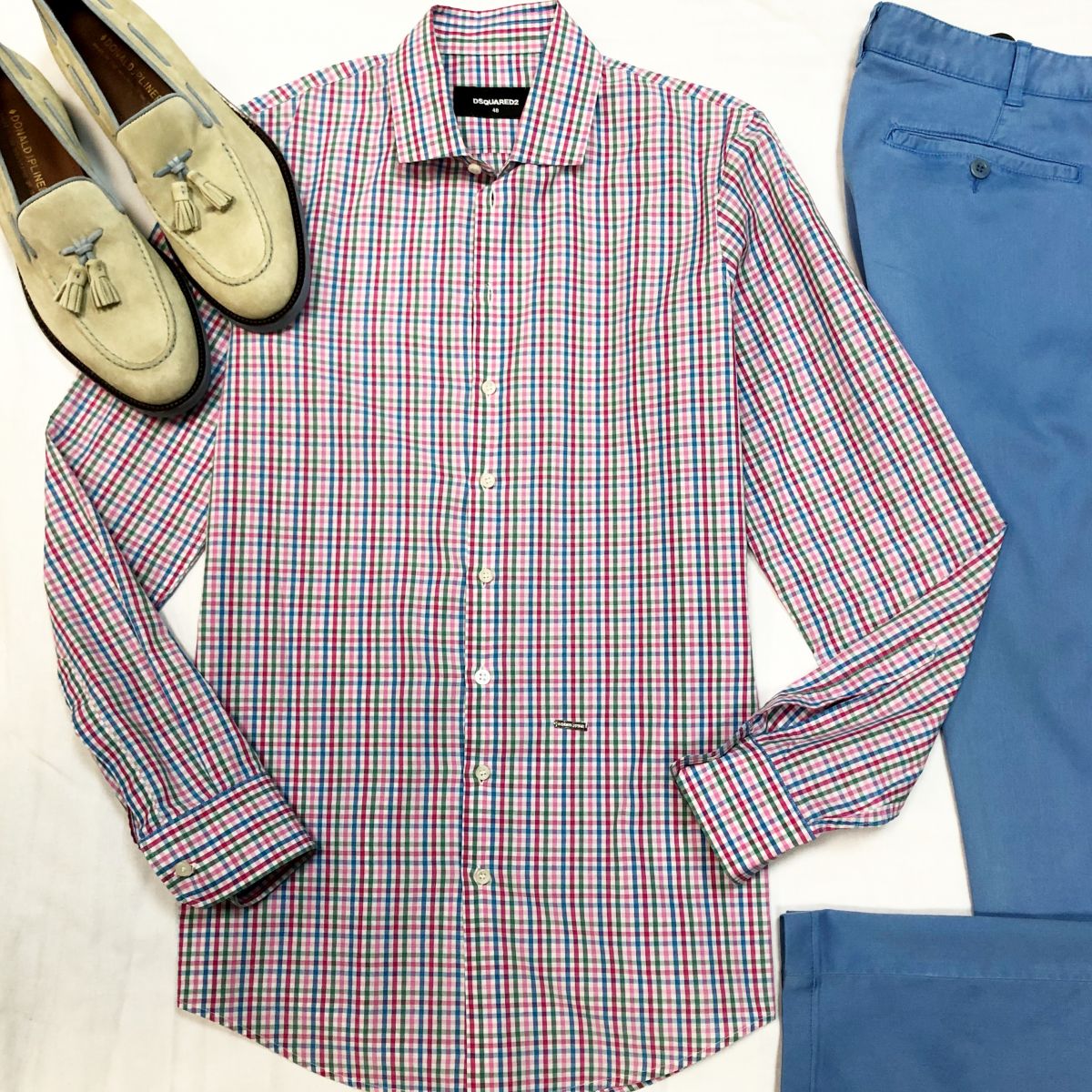 #Mechtamen
Рубашка DSQUARED размер 48 цена
3 078 руб 
Брюки escales размер 48 цена 4 616 руб