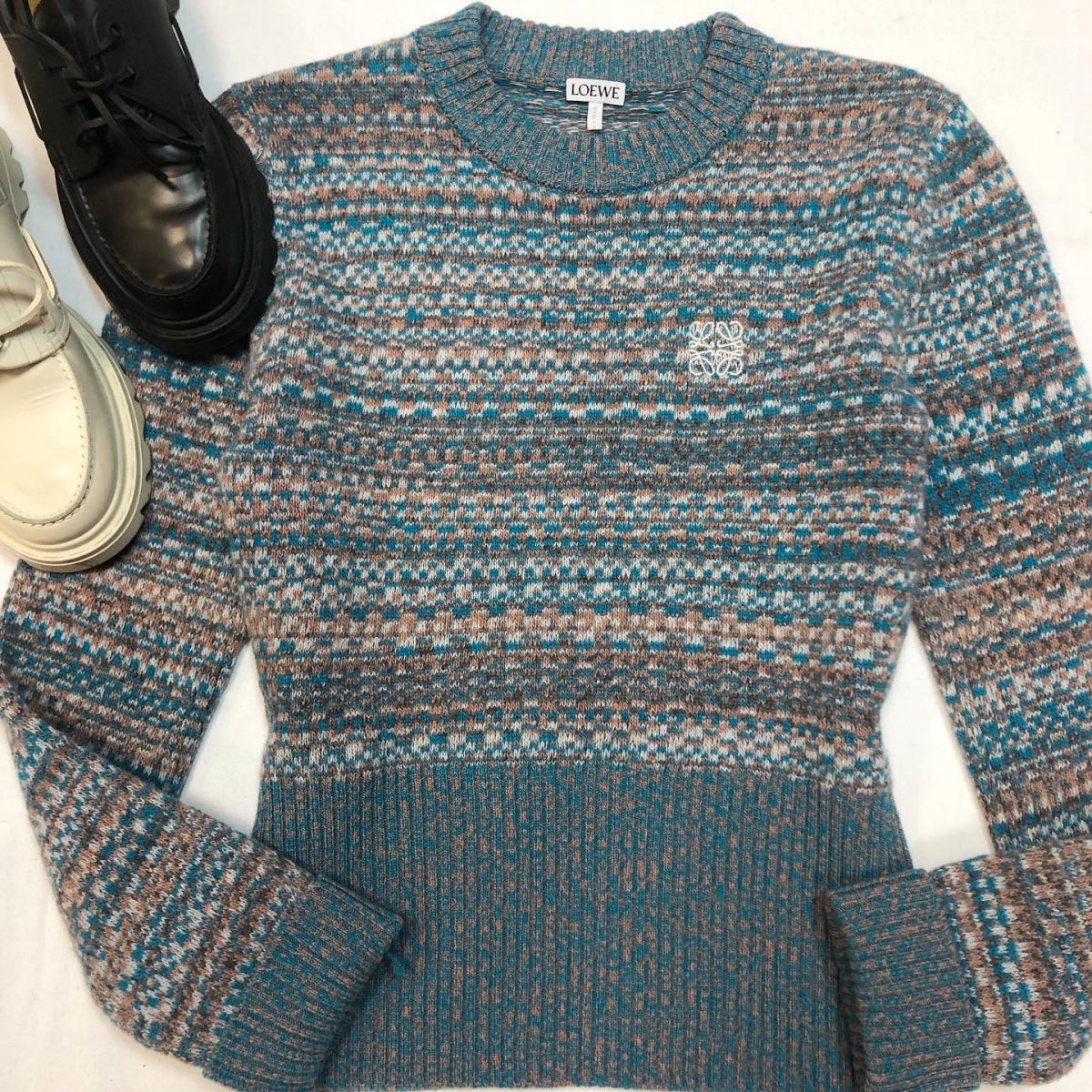 Loewe fair isle sweater sale