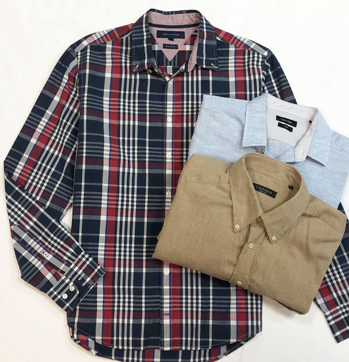 #mechtamen Рубашки Canali / Tommy Hilfiger размер M /L цена от 1 539 руб до 4 616 руб 