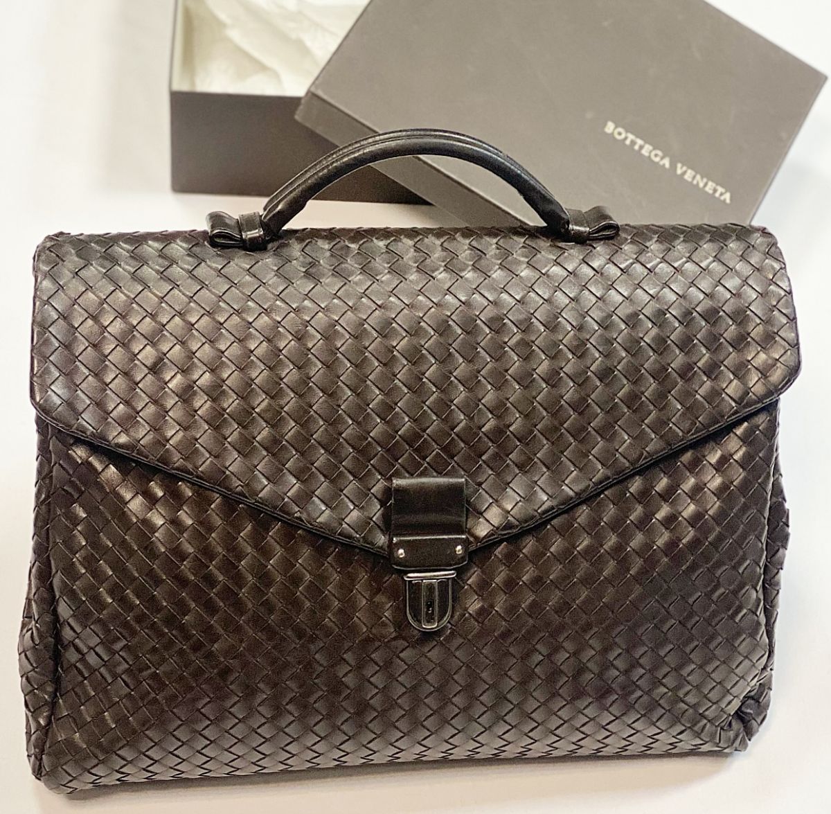 Портфель Bottega Veneta размер 40/30 цена 38 463 руб 