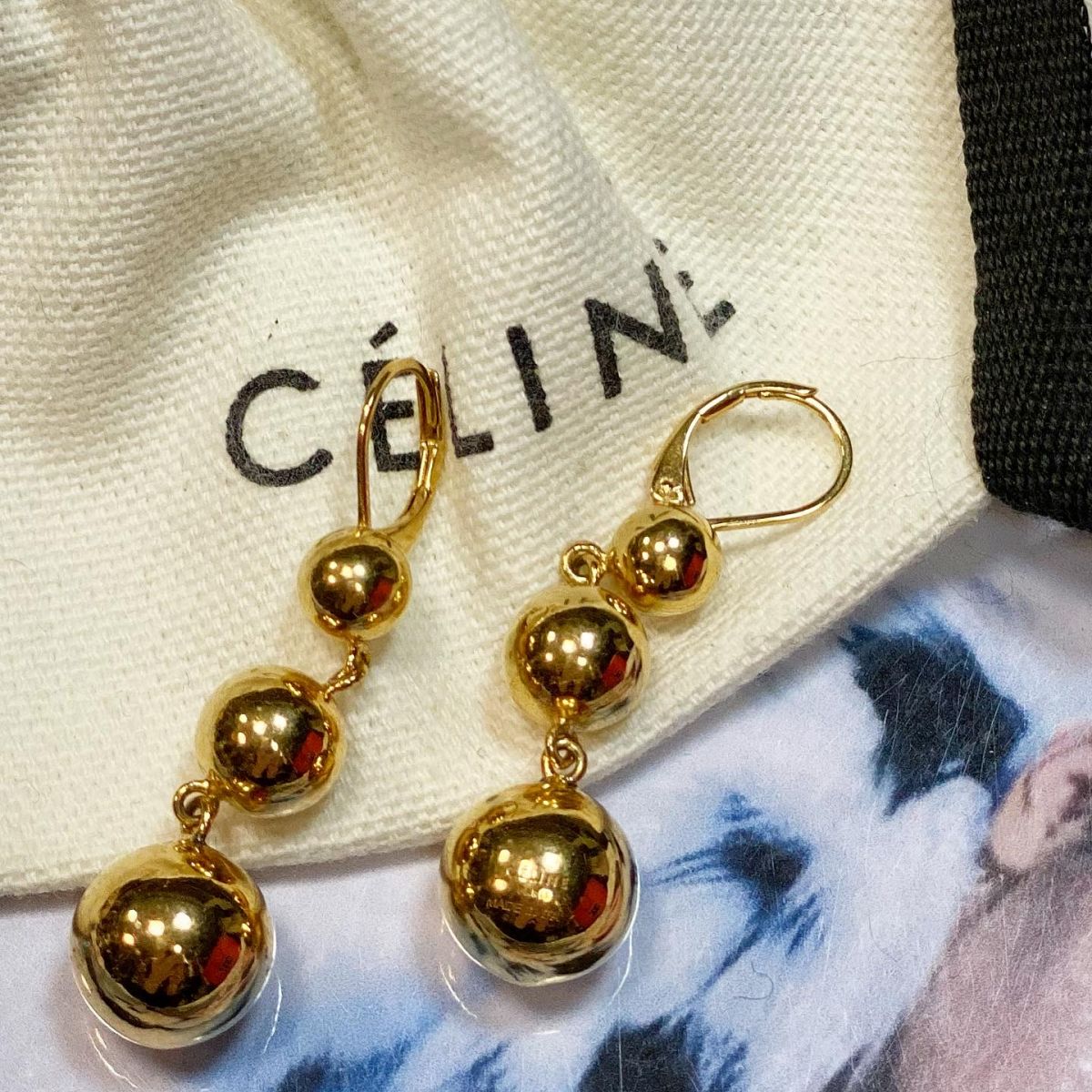 Серьги Celine цена 15 385 руб 