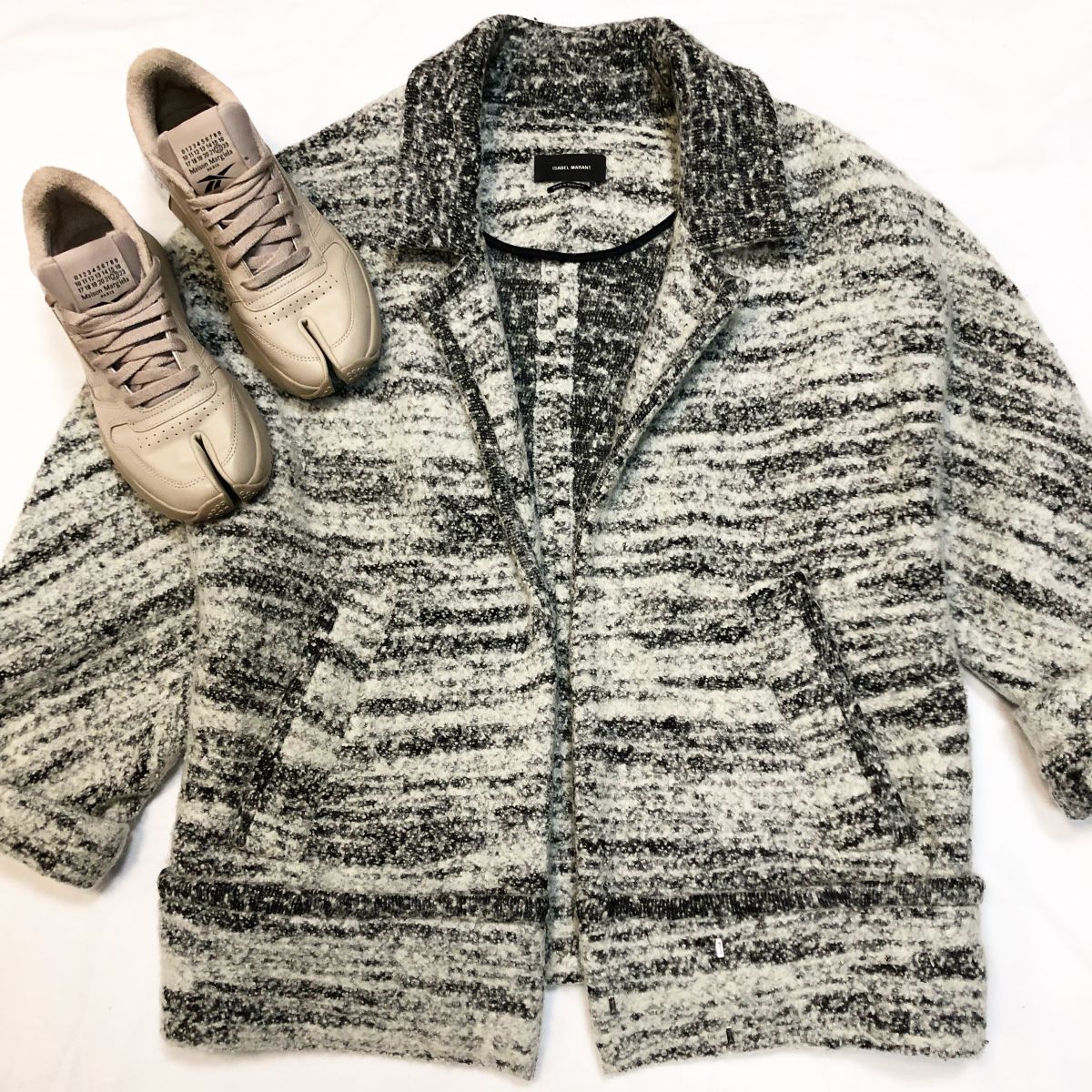 Жакет Isabel Marant размер 40 цена 15 385 руб Кроссовки Margiela размер 37.5 цена 10 770 руб