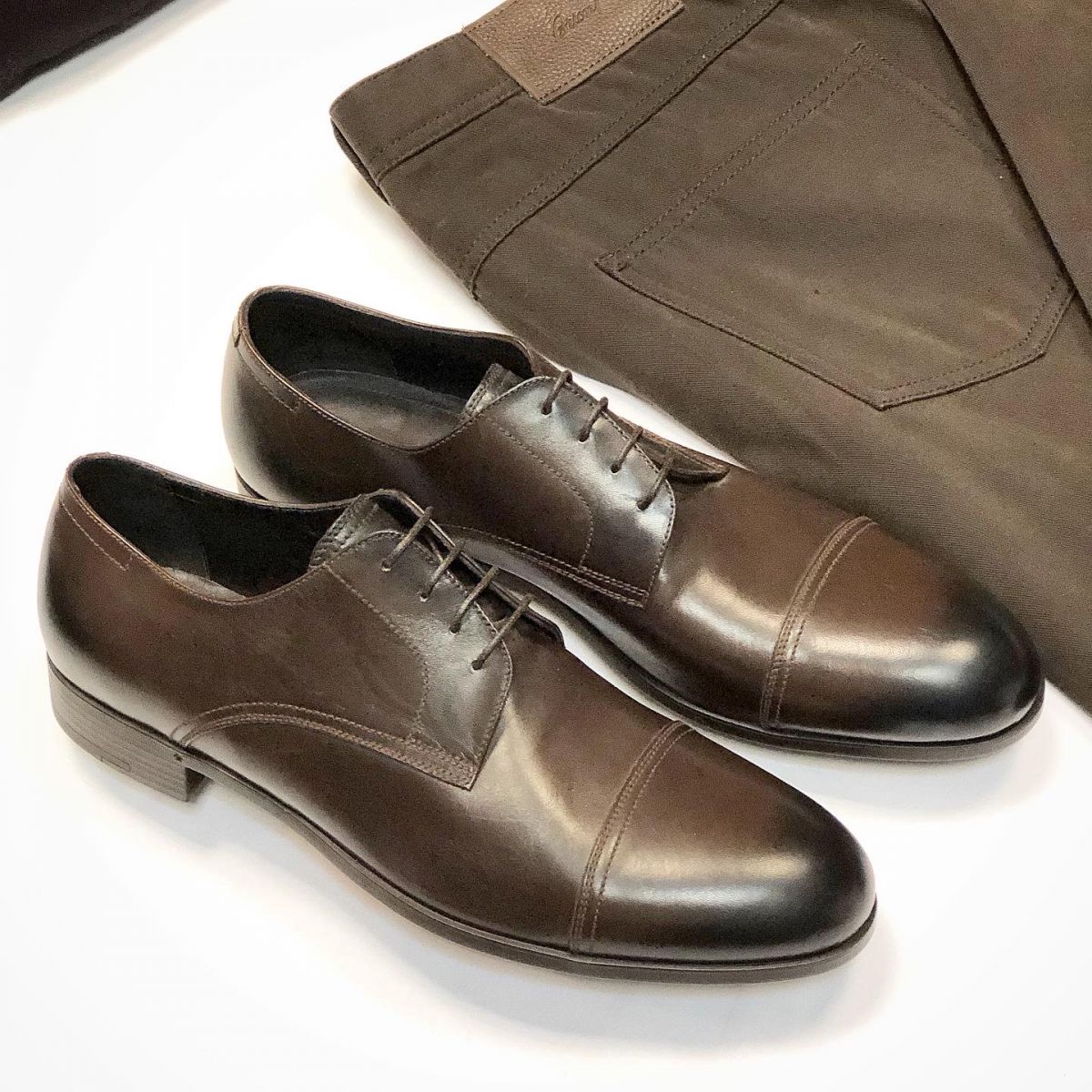 Туфли Ermenegildo Zegna  размер 43.5 цена 10 770 руб / новые /