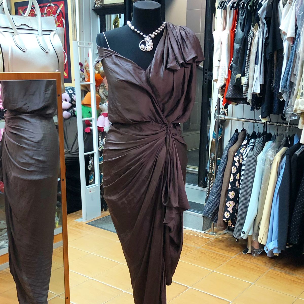 Платье/шёлк/ Lanvin размер 42 цена 23 078 руб 