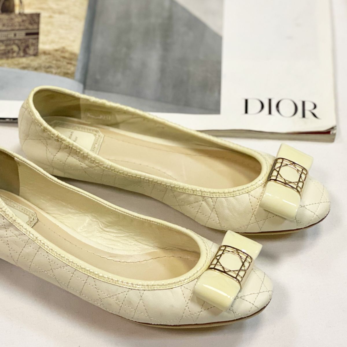 Балетки Christian Dior размер 36.5 цена 7 693 руб 
