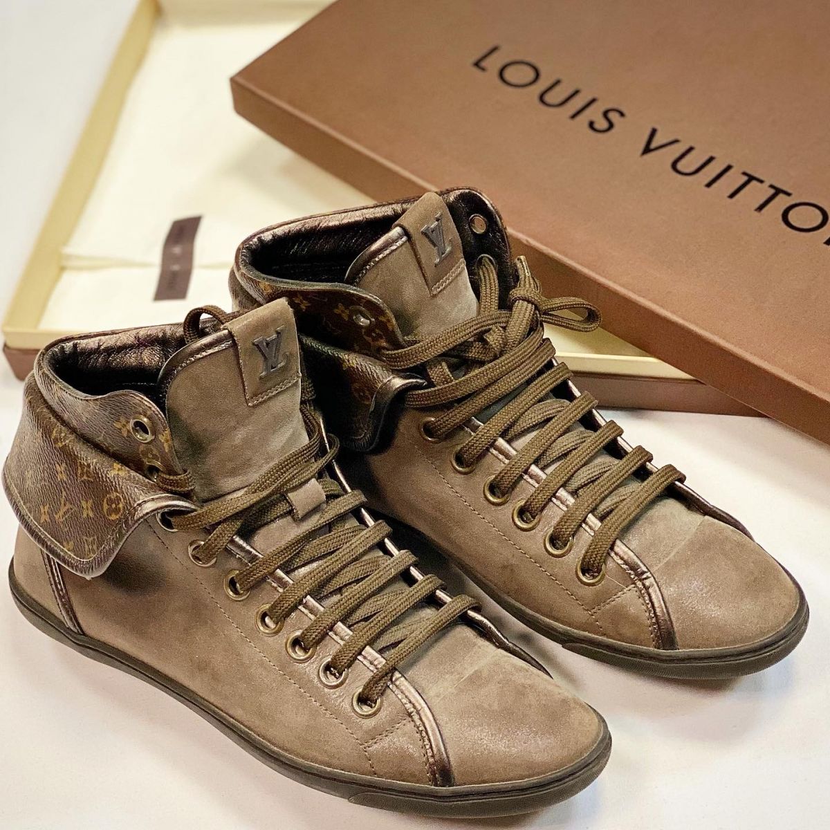 Кеды Louis Vuitton размер 37 цена 12 308 руб 