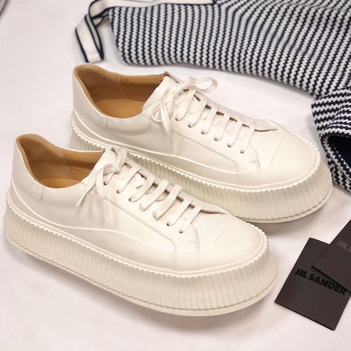 Кеды Jil Sander  размер 40 цена 23 078 руб / новые / 