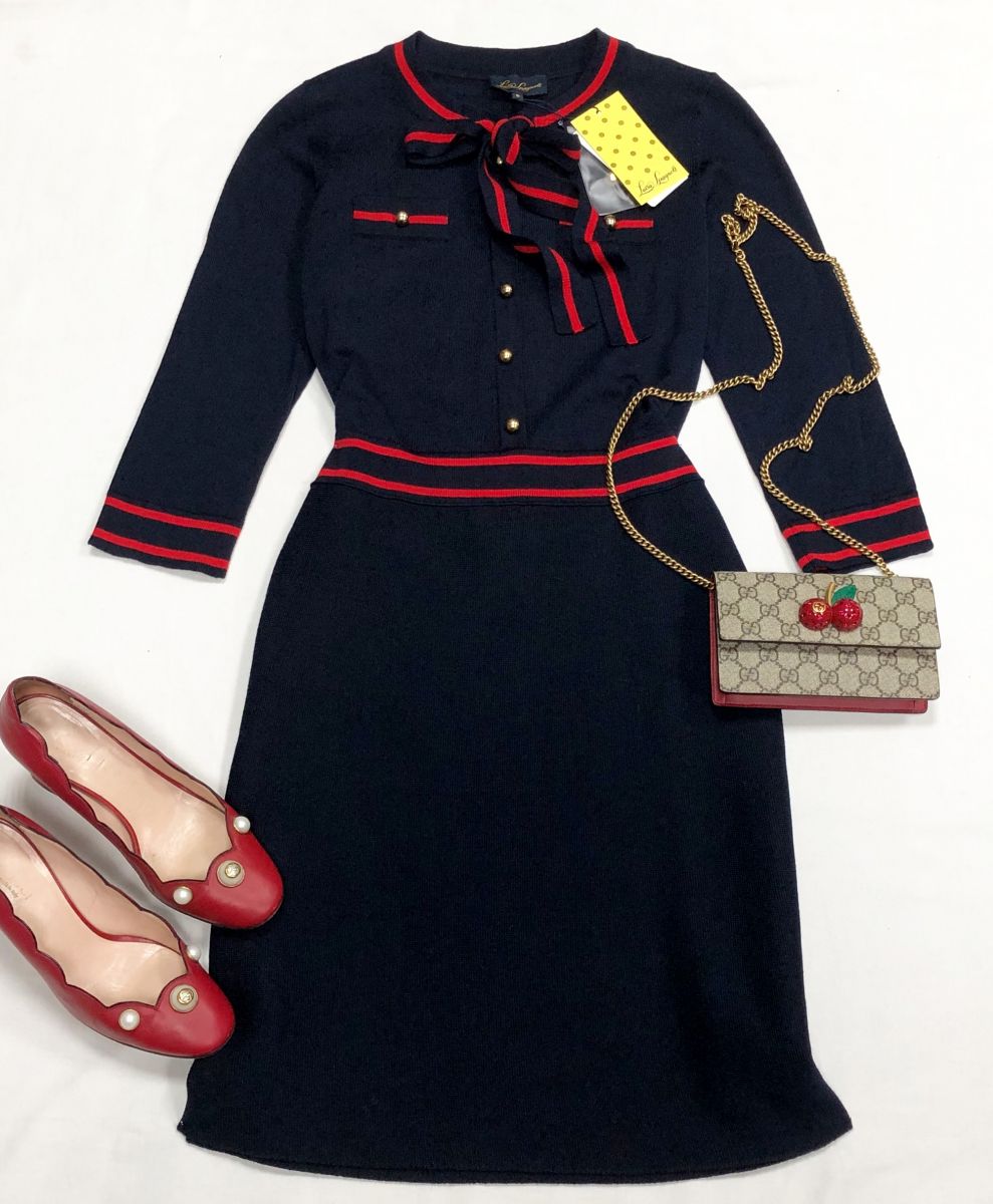 Плать Luisa Spagnoli размер S цена 23 483 руб
Туфли Gucci размер 36.5 цена 18 786 руб
Сумочка Gucci