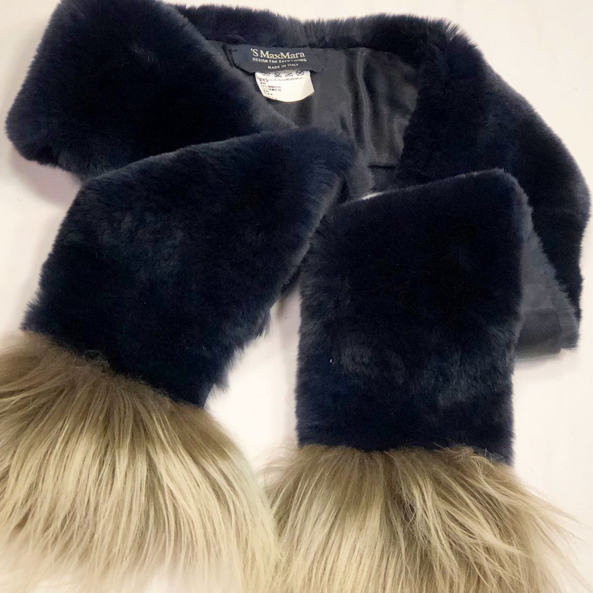Шарф / мех кролика / мех лисы / Max Mara  цена 10 770 руб