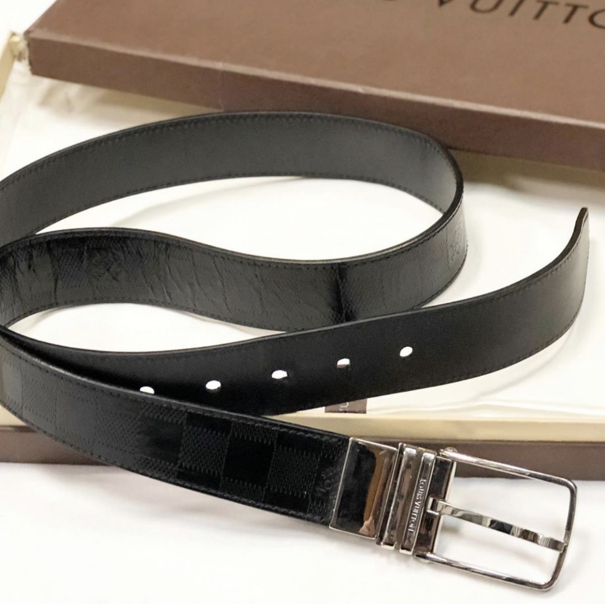 Ремень LouisVuitton 40x100 цена 7 693 руб