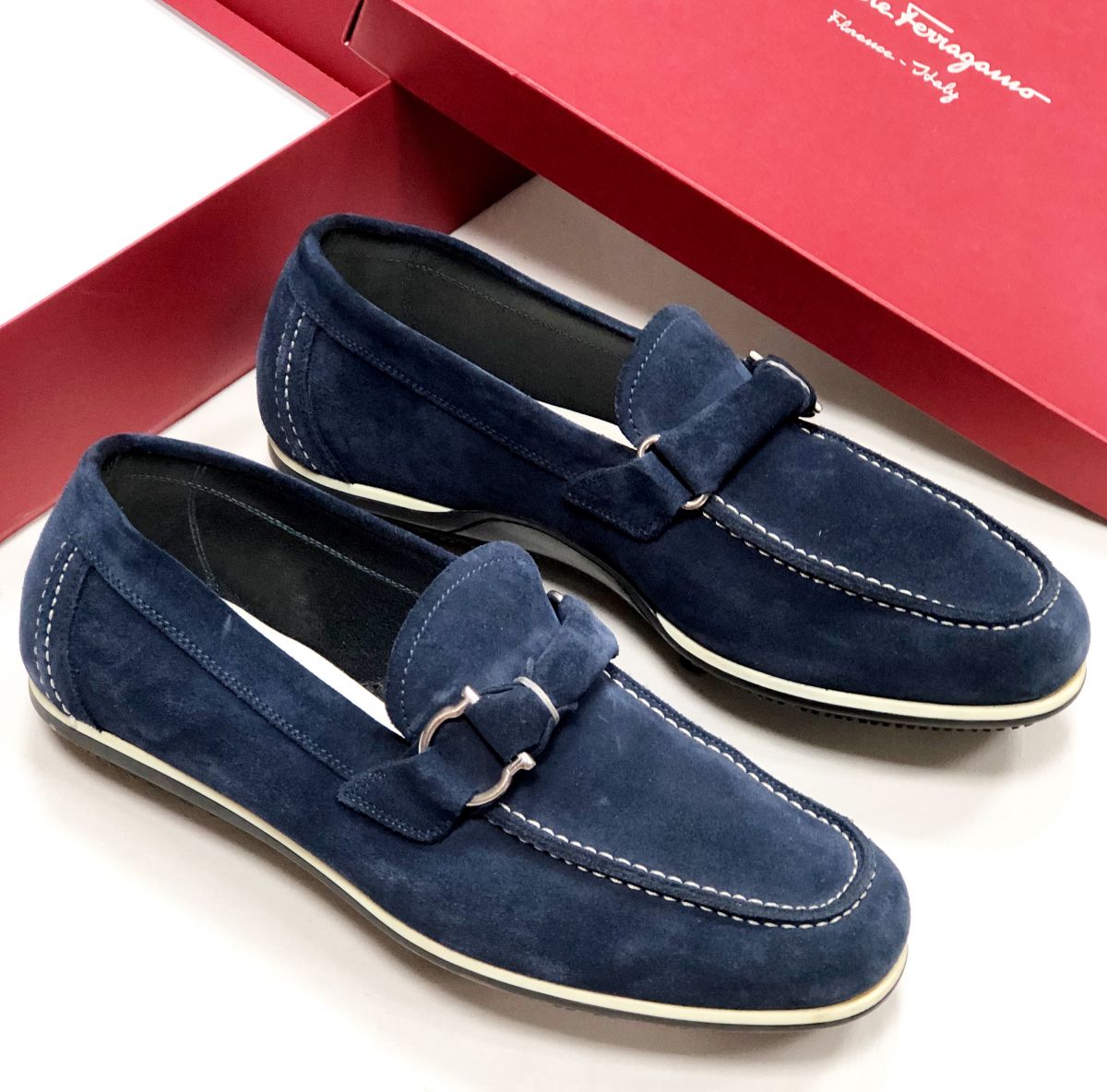 #mechtamen Лоферы Salvatore Ferragamo размер 41.5 цена 15 655 руб 