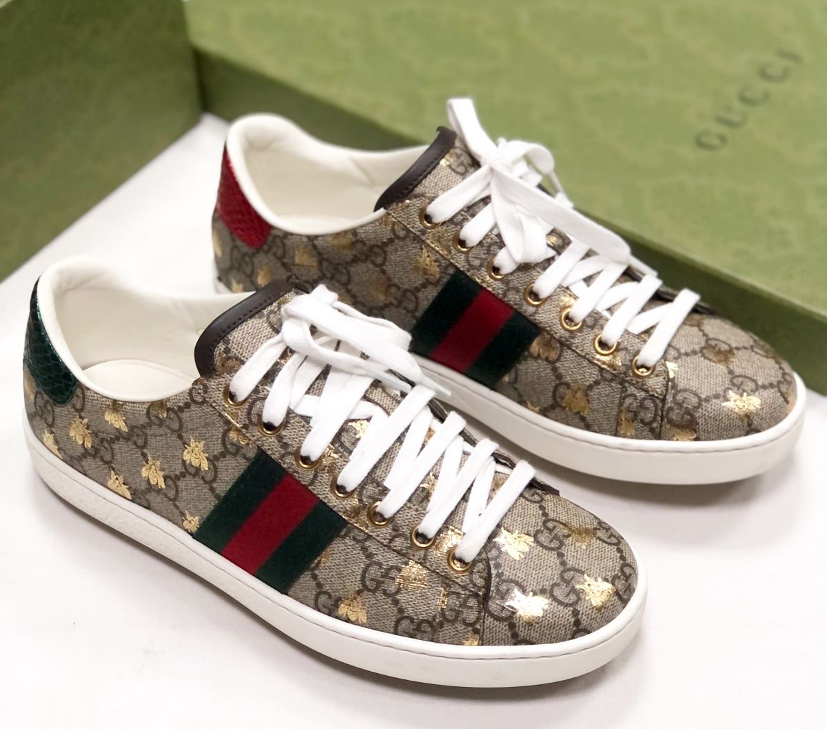 Кеды Gucci размер 37 цена 23 483 руб