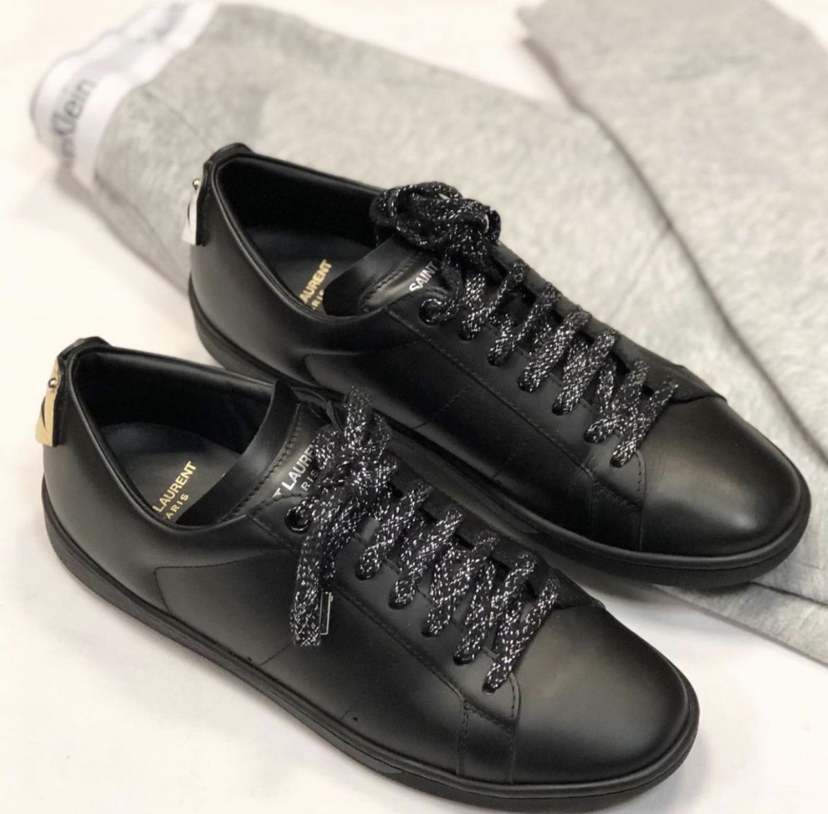 Кеды Saint Laurent размер 37.1/2 цена 23 077 руб