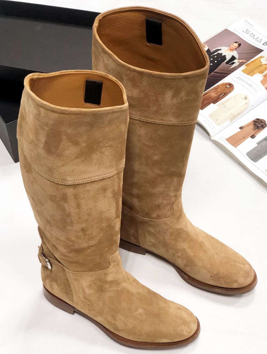 Сапоги /замша/ Ralph Lauren размер 37 цена 18 786 руб