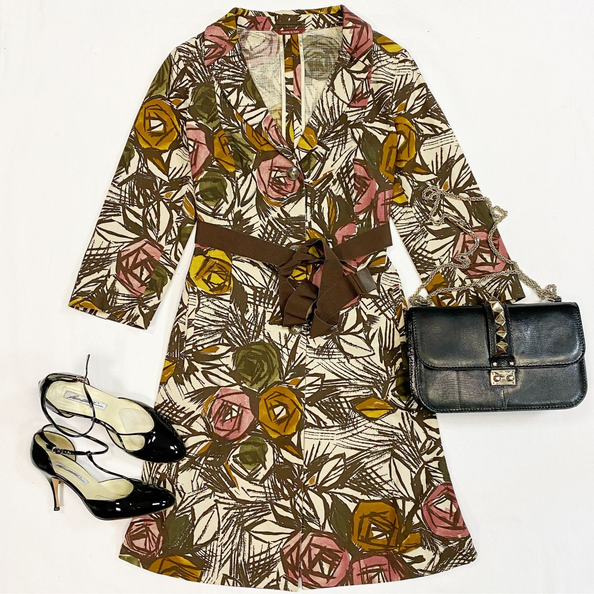 Пальто Max Mara размер 38 цена 12 308 рубТуфли Brianatwood размер 38.5 цена 7 693 рубСумка Valentino