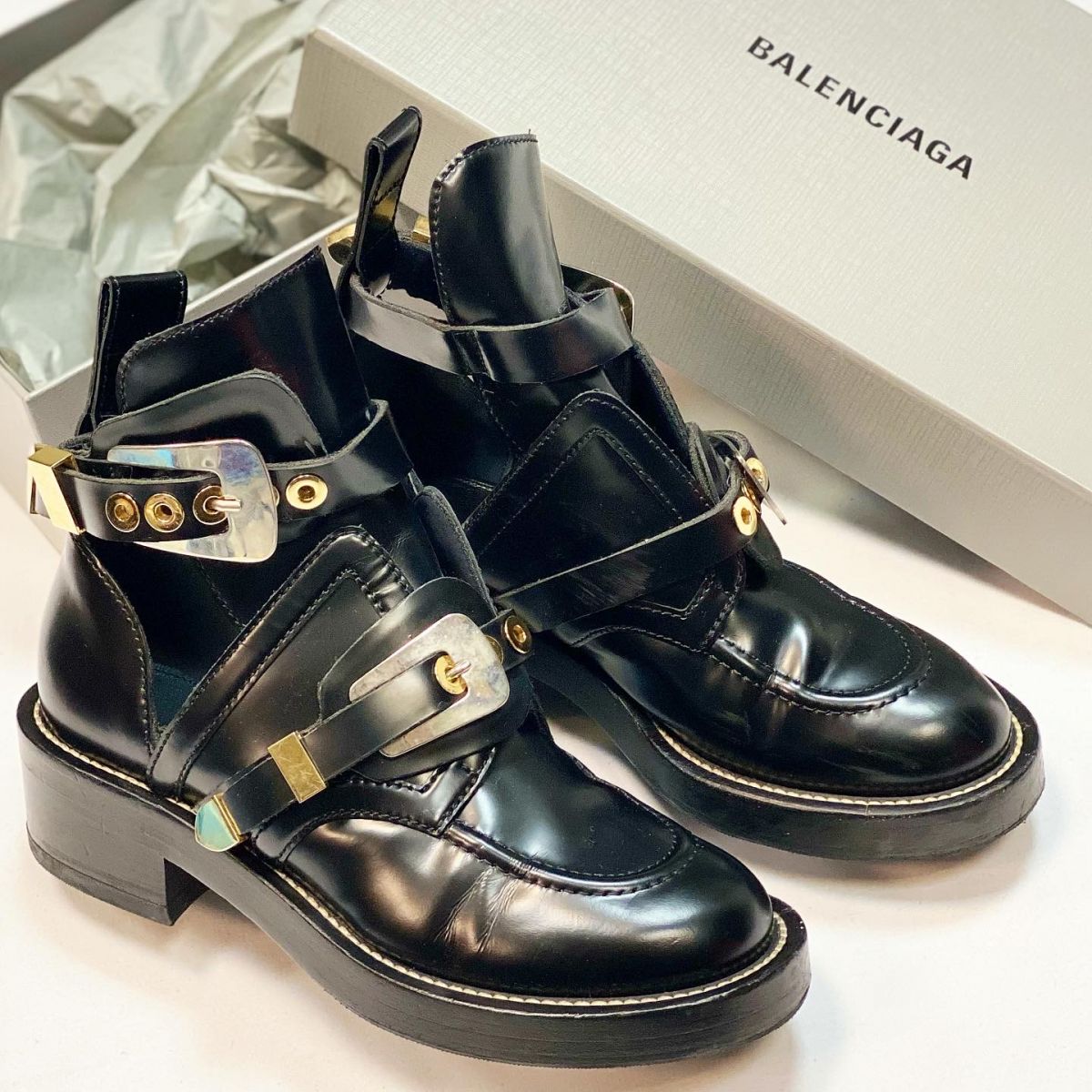 Ботинки Balenciaga размер 38 цена 18 463 руб 