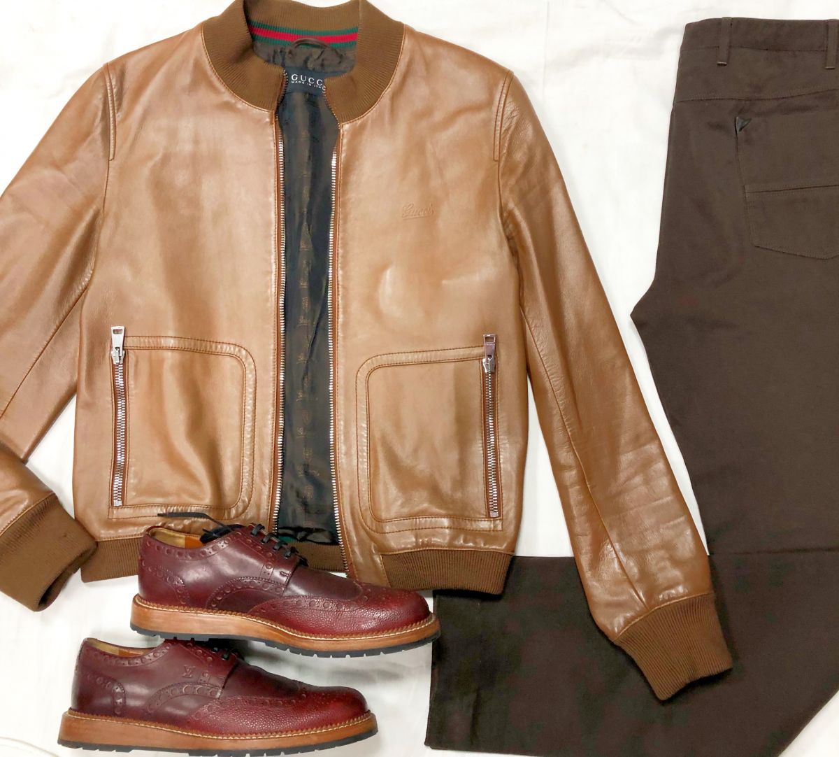 #Mechtamen
Куртка /кожа/ Gucci размер M цена 46 965 руб