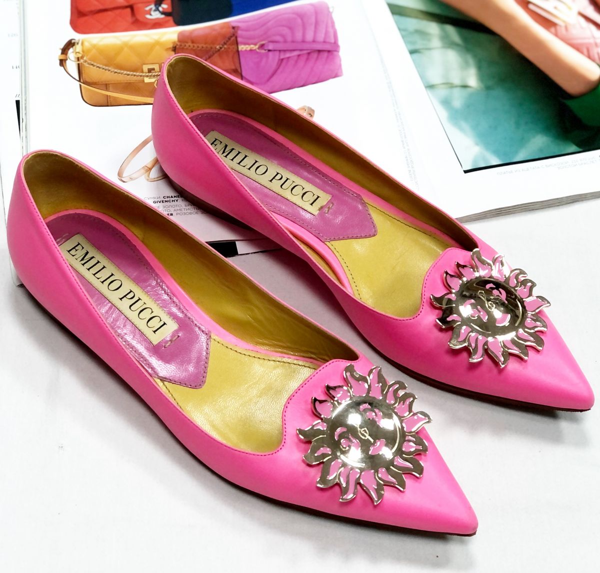Балетки Emilio Pucci размер 38 цена 12 524 руб
