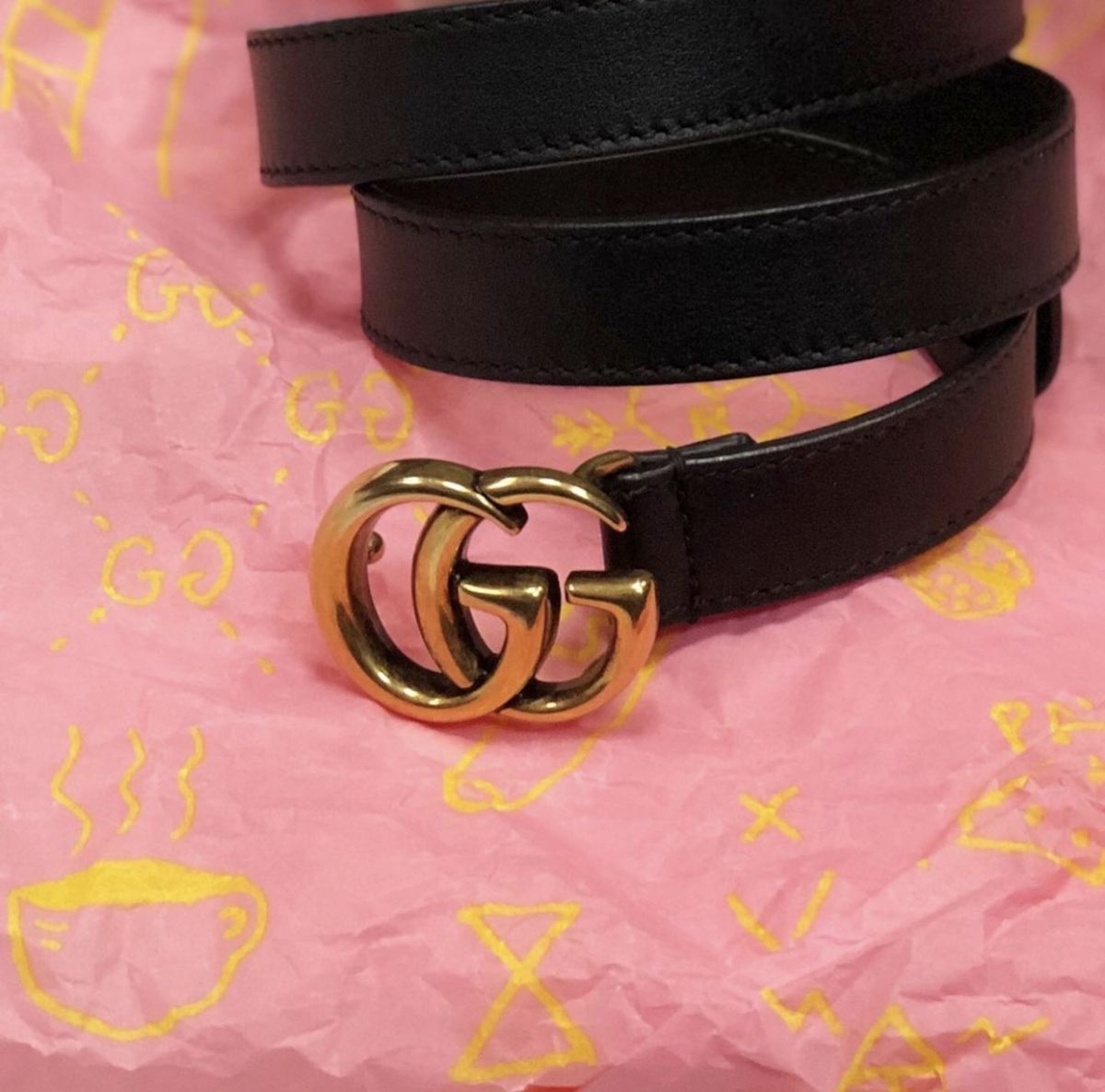 Ремень Gucci размер 85/34 цена 10 770 руб