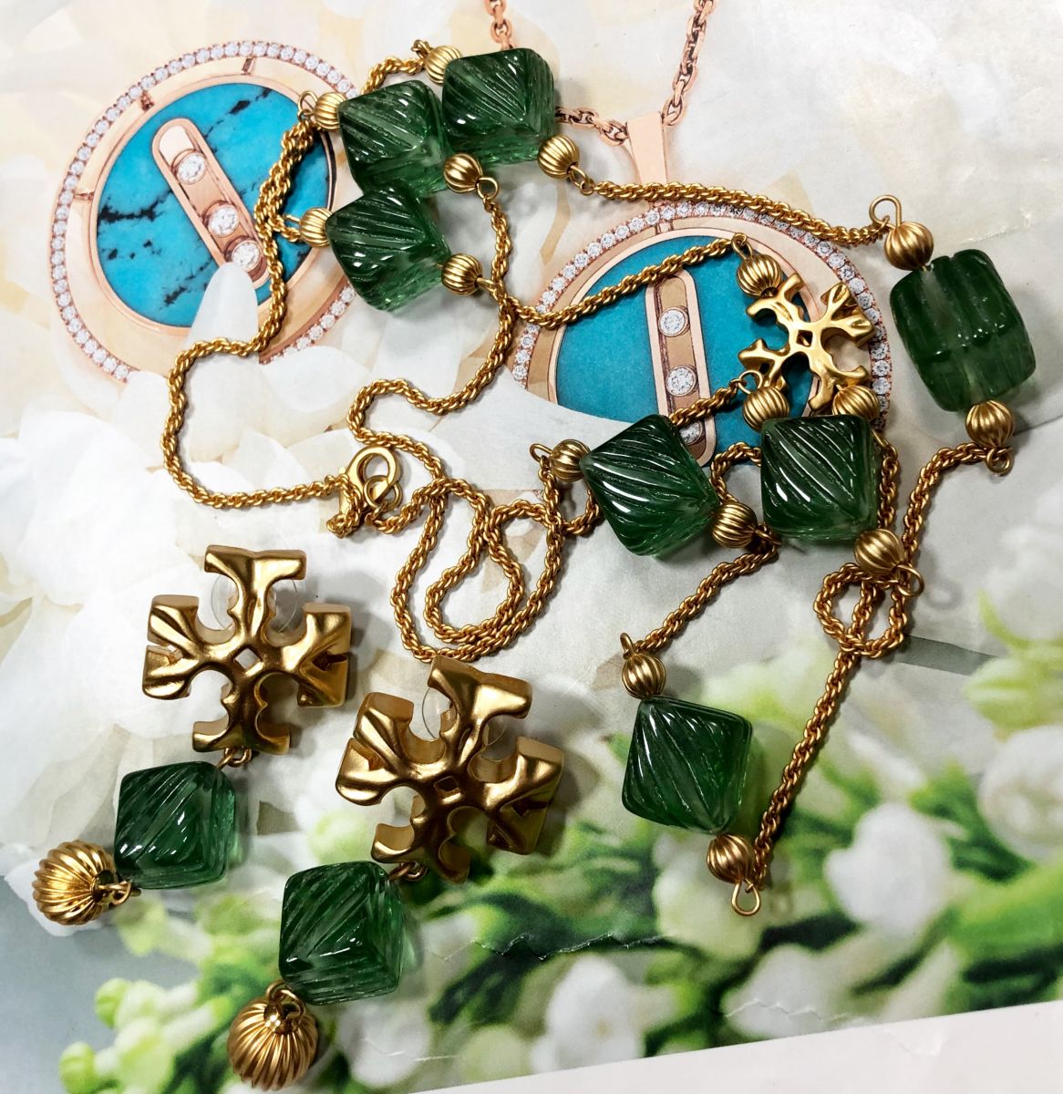 Комплект Tory Burch цена 7 828 руб
