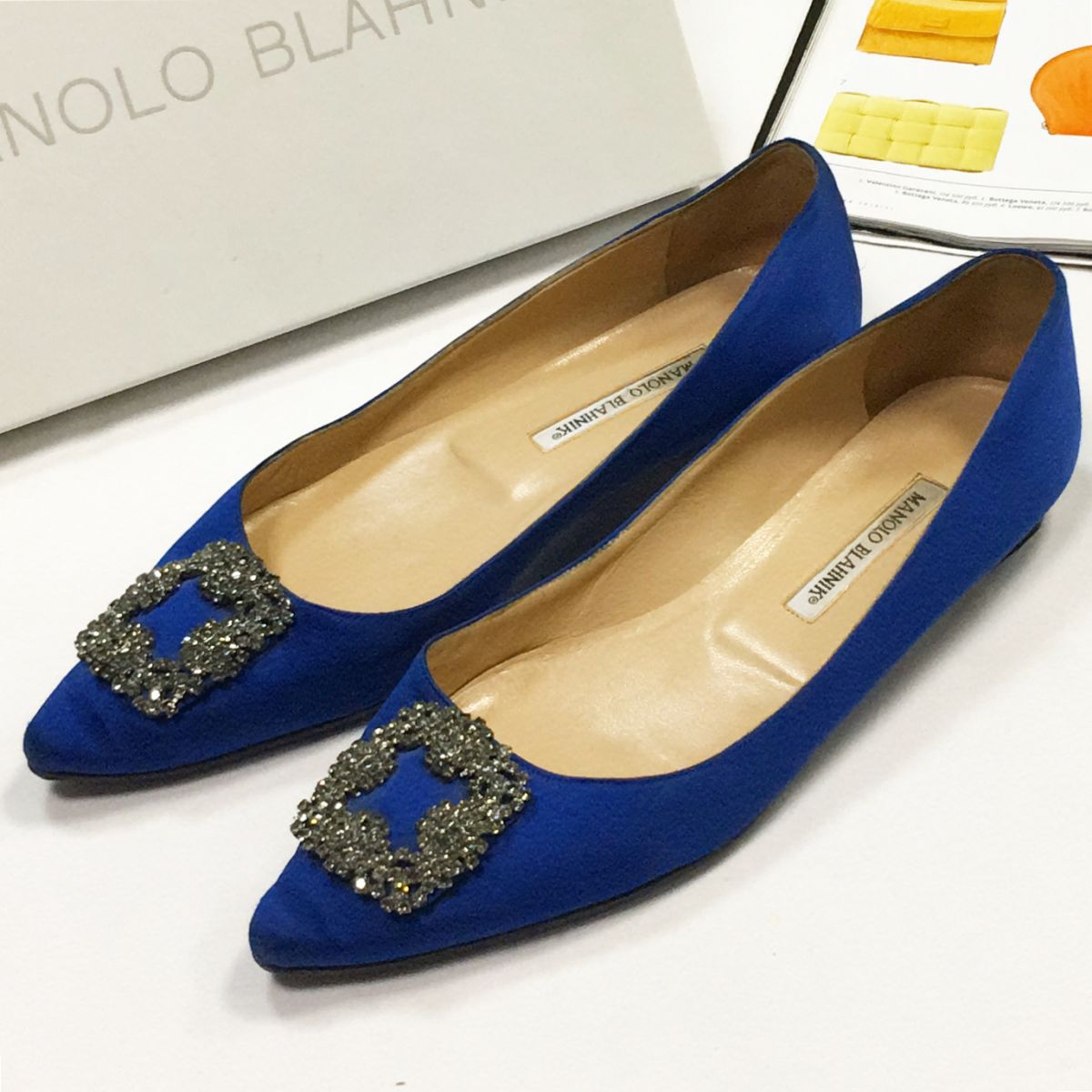 Туфли /камни/ MANOLO BLAHNIK  размер 41.5 цена 15 385 руб 