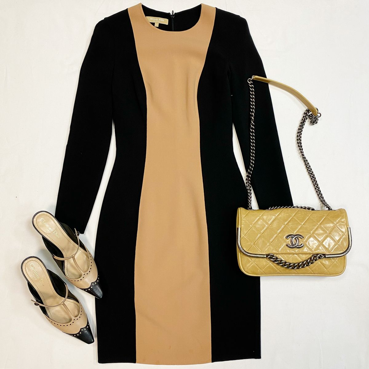 Платье Michael Kors размер 0 цена 4 616 руб Босоножки Christian Dior размер 37.5 цена 23 078 руб Сумка Chanel