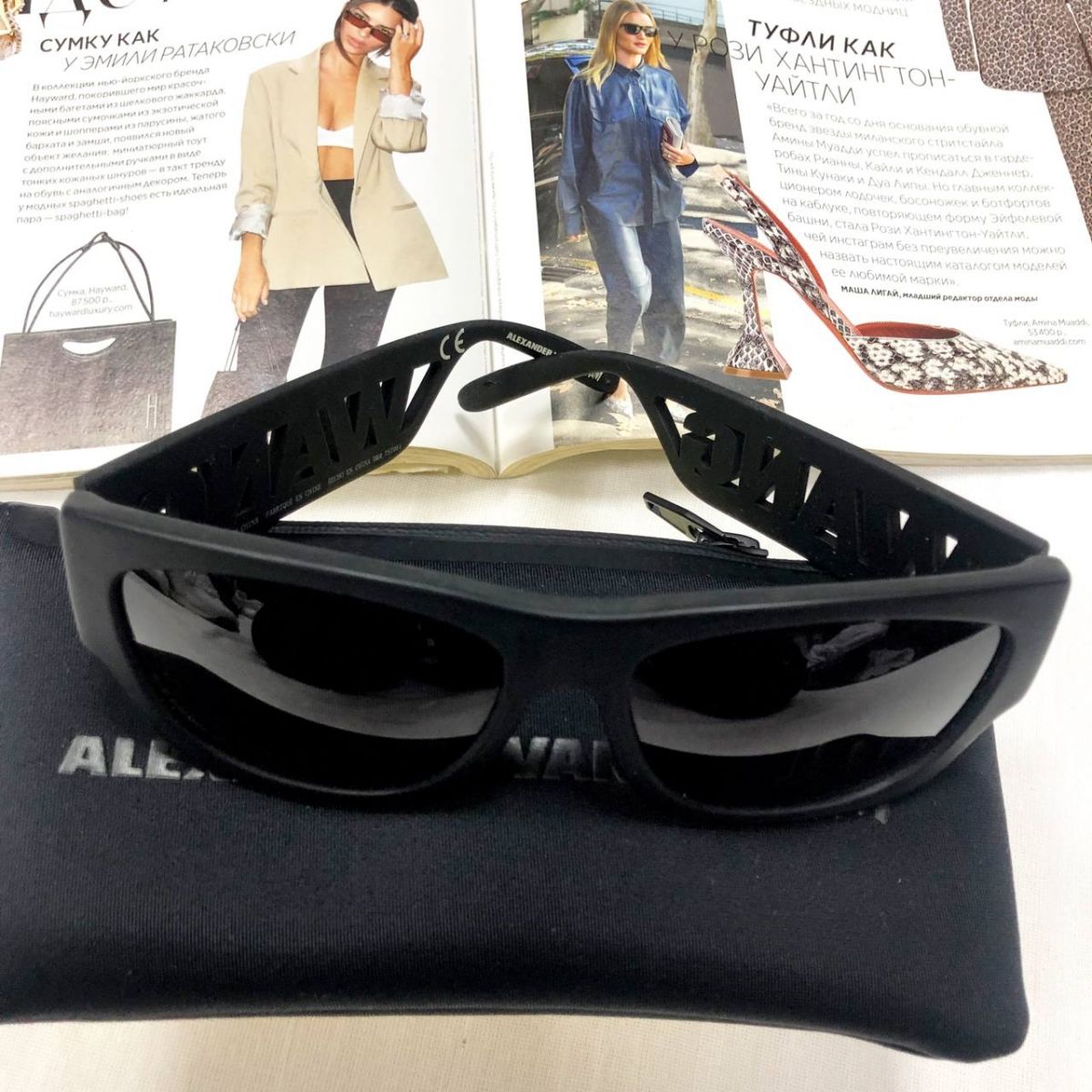 Очки колоборация Alexander wang &amp; HM цена 3 131 руб 
/новые/