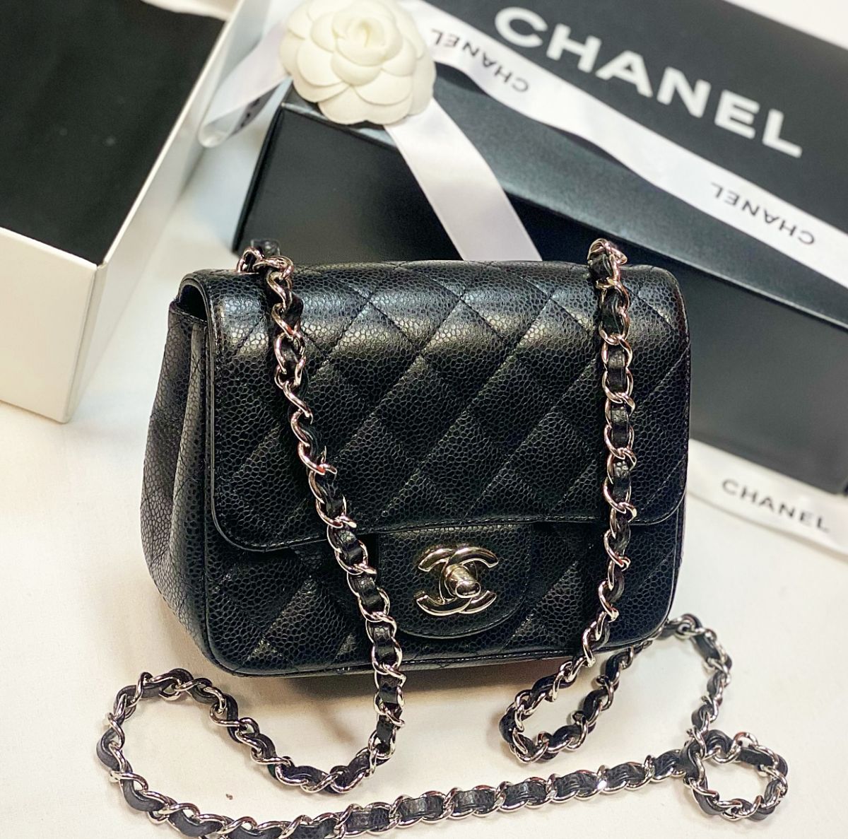 Сумка Chanel размер 17/13 цена 153 847 руб 