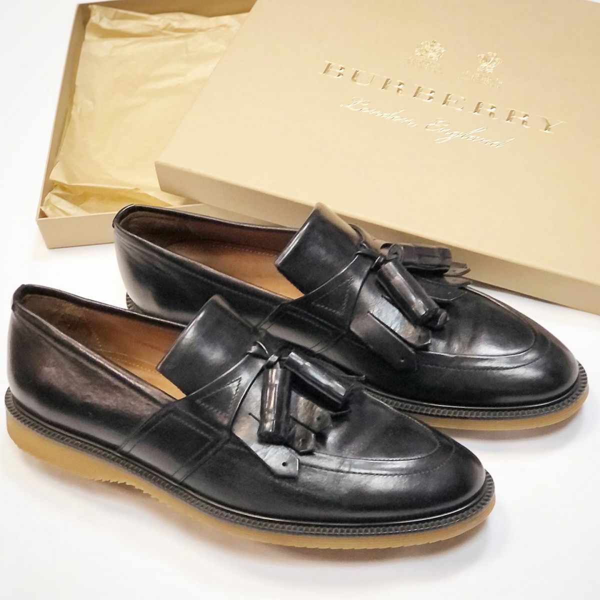 Burberry shop tassel loafers