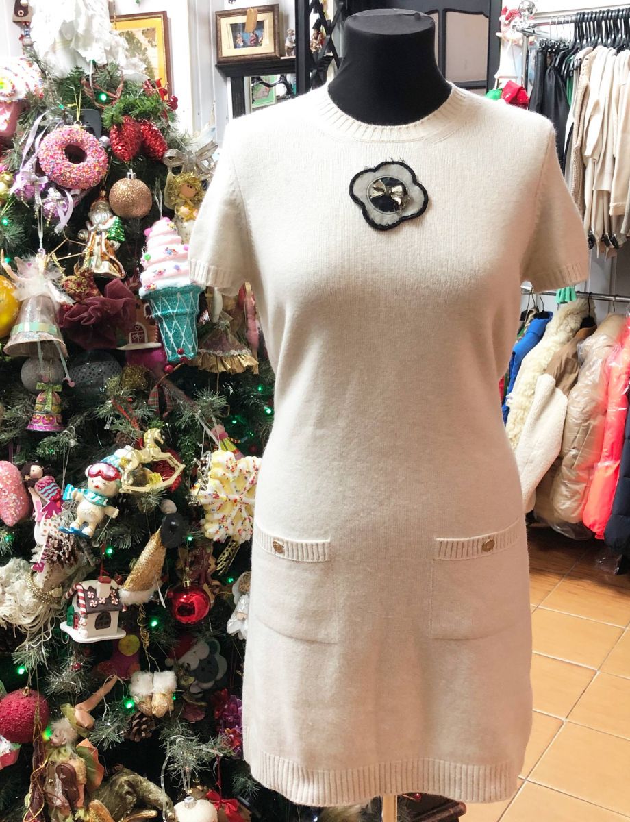 Платье Chanel размер 42 цена 39 138 руб